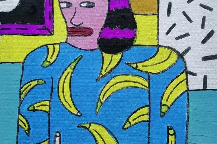 水粉画第五节平涂画法下