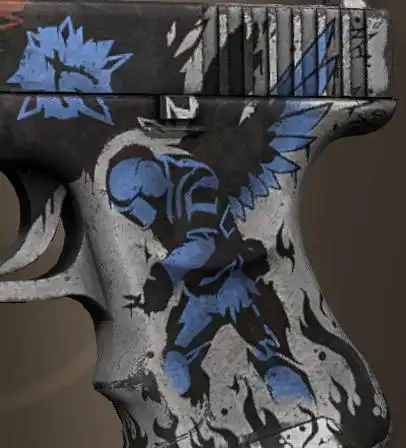 csgo廉价格洛克18型皮肤推荐烈焰天使