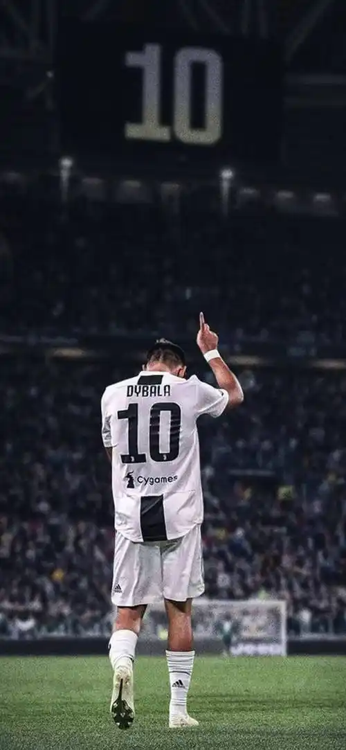 侠世壁纸:意甲尤文图斯迪巴拉手机壁纸第一期