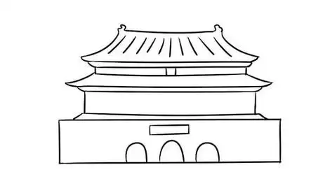 故宫简笔画