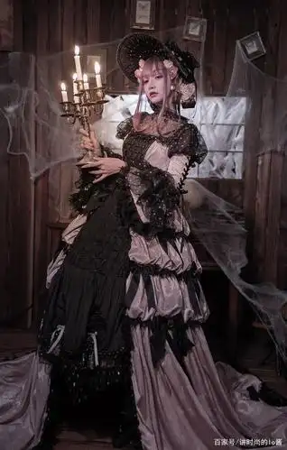 圈外人无法接受的哥特系洛丽塔花嫁,个性又叛逆,一般人hold不住