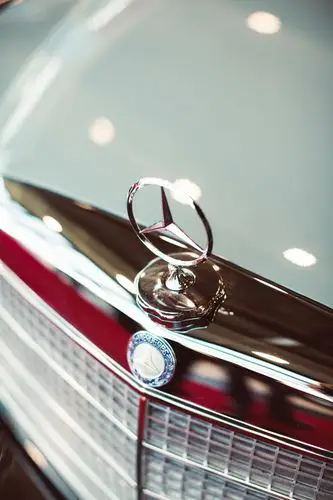 奔驰车标志图片