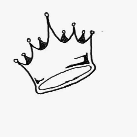手绘皇冠简笔画