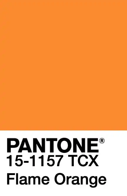 "与灿烂的夕阳相连,明亮的火焰橘色洋溢着正向能量"2.