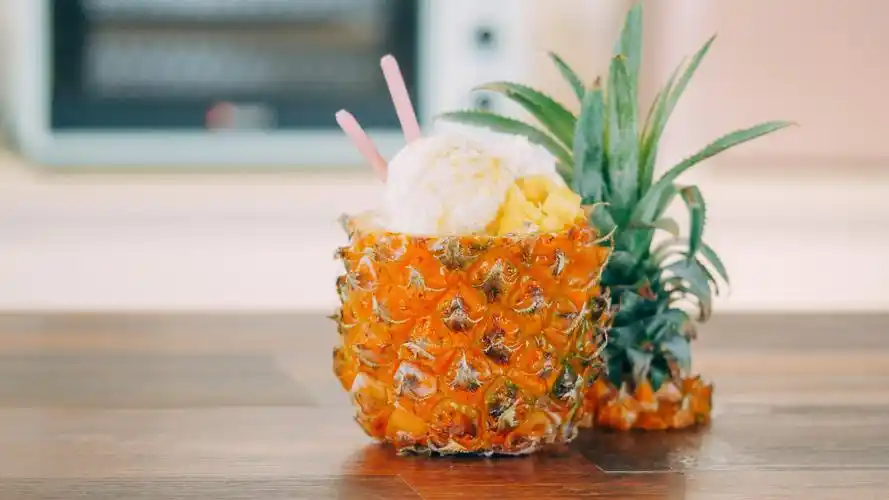 宜家网红~菠萝冰淇淋