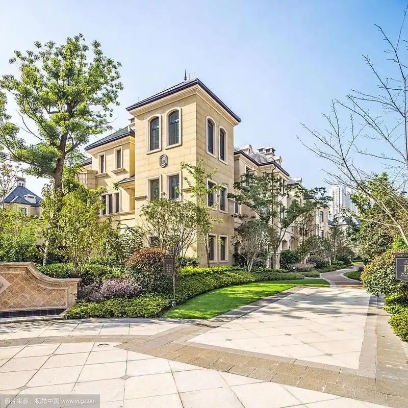 高档住宅小区外景