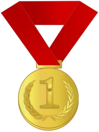 成就成功勋章金牌png