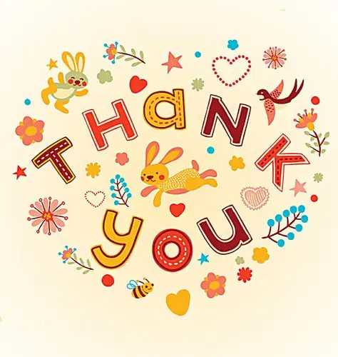 搜图123提供独家原创感恩致谢可爱卡通花色背景下载,此素材图片已被