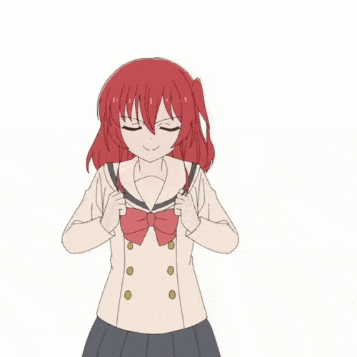 喜多是可爱的女孩子所以ok,万一是在现实中胡乱朝别人竖中指,不管是被