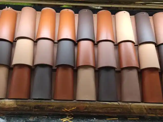 【景德镇工艺30*40陶瓷连锁瓦 防水美观***彩色釉面琉璃瓦】价格_厂家