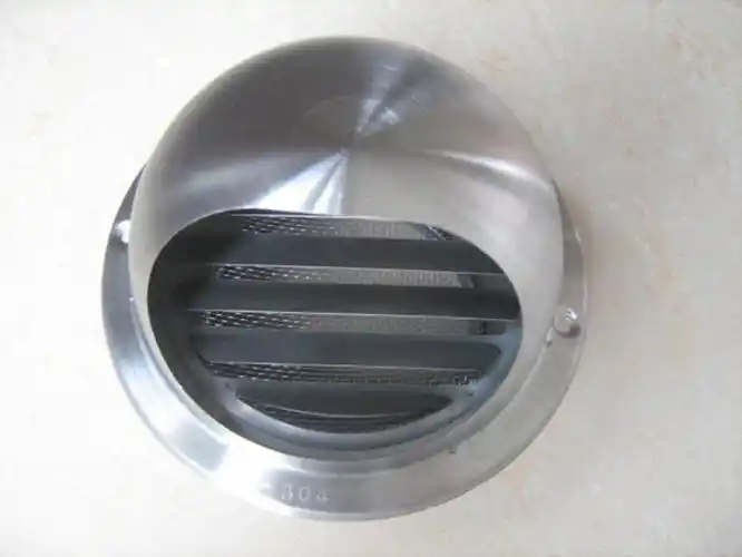 100mm加厚304不锈钢外墙防雨通风帽