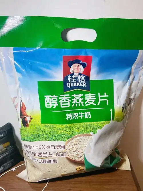 桂格醇香燕麦片特浓牛奶