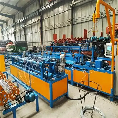 菱形网设备小型铁丝网生产设备厂家生产金属丝织网机