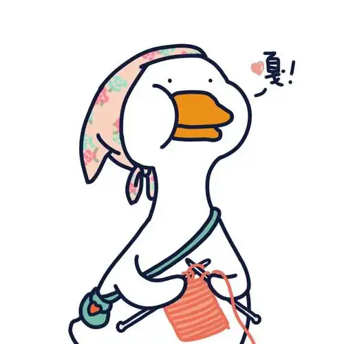 可爱鸭系列情侣头像