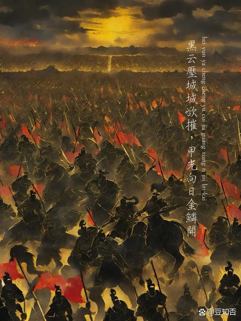 ai画古诗|vol.140 雁门太守行