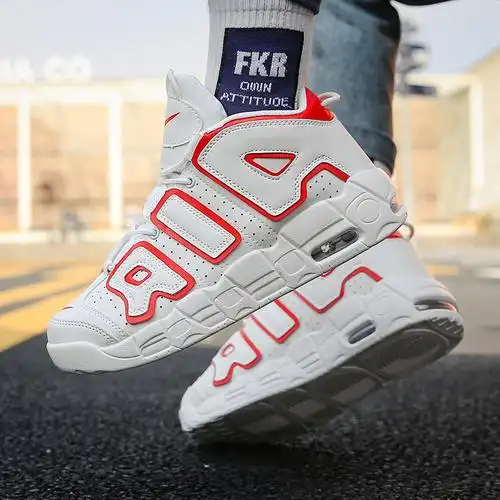 欧文言5代网红皮蓬大air熊猫鞋aj.