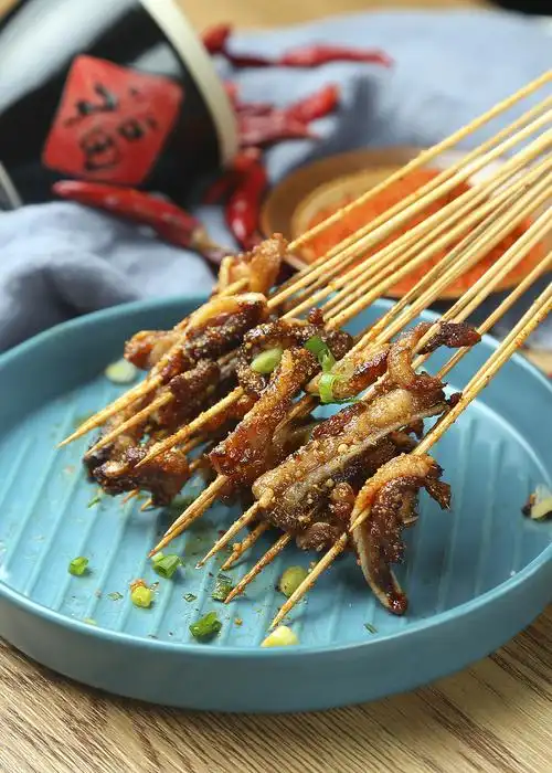 炸炸炸串串拍摄