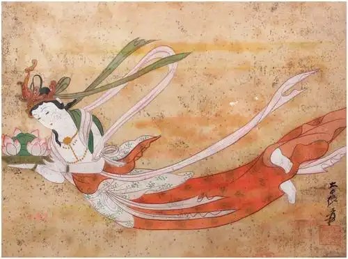 国庆出游目的地推荐:敦煌月牙泉,莫高窟,飞天女神壁画__财经头条