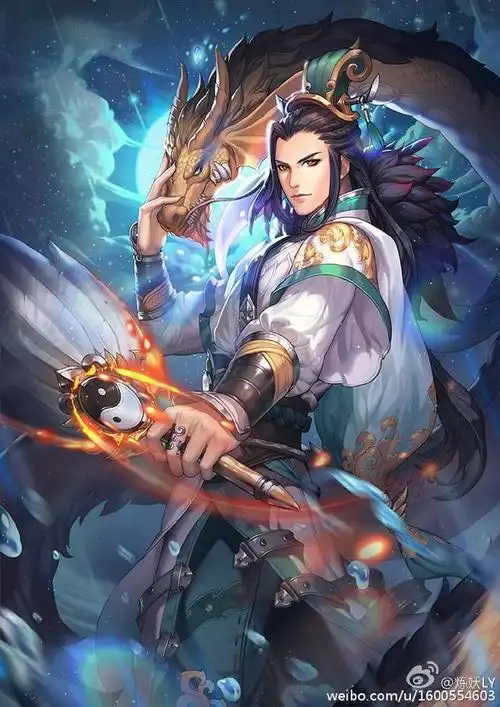 以前画的三国卡牌再发一次依次是大乔貂蝉董卓黄月英刘备庞统小乔赵云