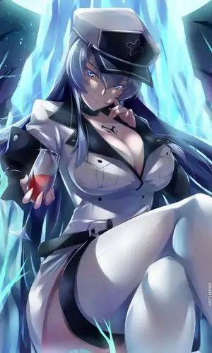 斩·赤红之瞳女王将军艾斯德斯性感手机壁纸图片(4)