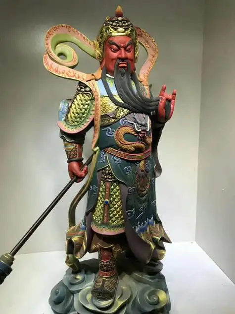 佛教中的财神菩萨 关公—伽蓝菩萨赞-暗点博客