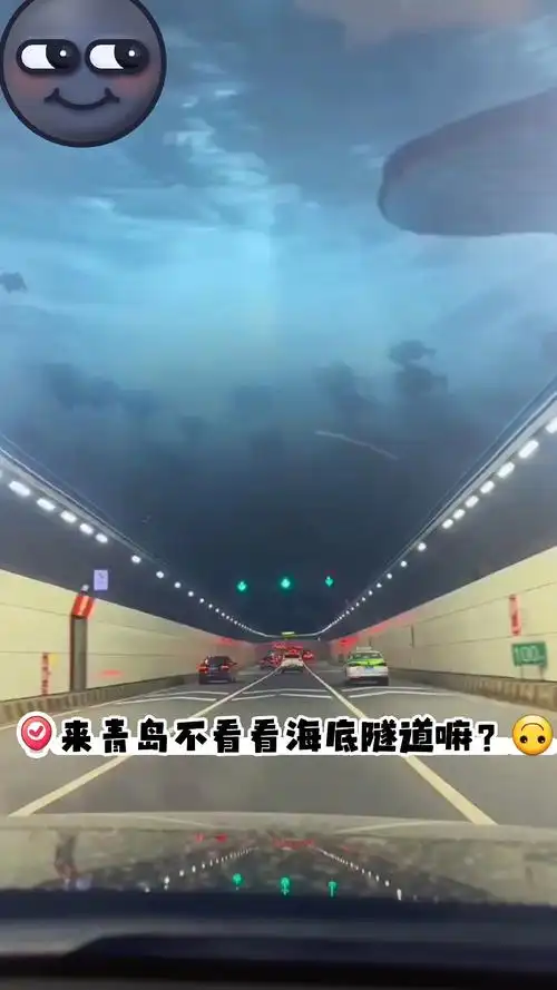 来青岛确定不看看海底隧道嘛