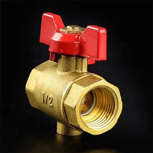 f2h1批发铜排空阀 水管手动太阳能热水器管道排空阀 水管防冻开