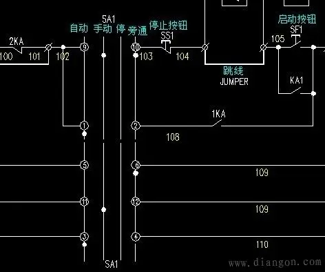 手动自动转换开关