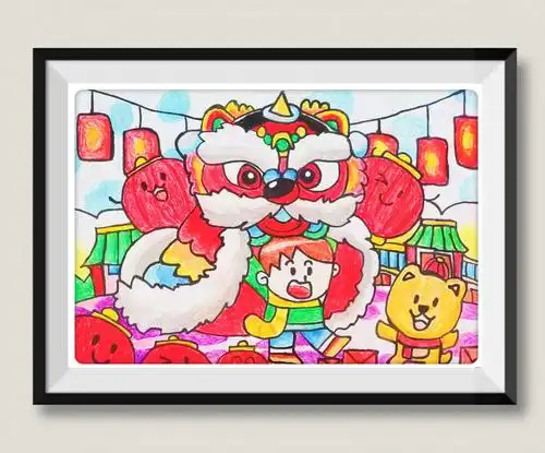 杜步中学迎接2021新年学生绘画作品展