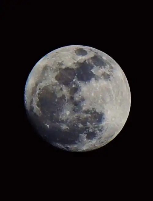 分享我拍的月亮,可还行? - 华为mate20系列分享交流 花粉俱乐部