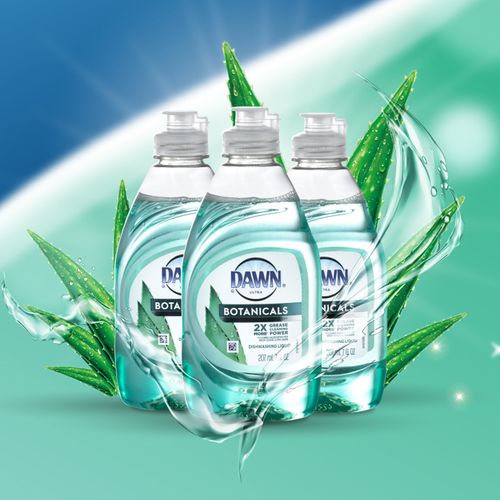 推荐包邮现货美国宝洁dawn滴然2倍浓缩洗洁精芦荟水香型207ml1瓶