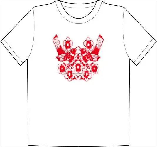 男装t恤/衬衫设计手稿图-男士外t恤/衬衫款式效果图-cfw服装设计