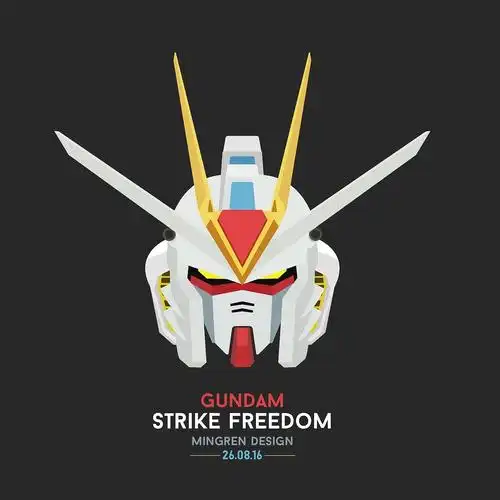 day39-每日设计freedom strike design 强袭自由高达