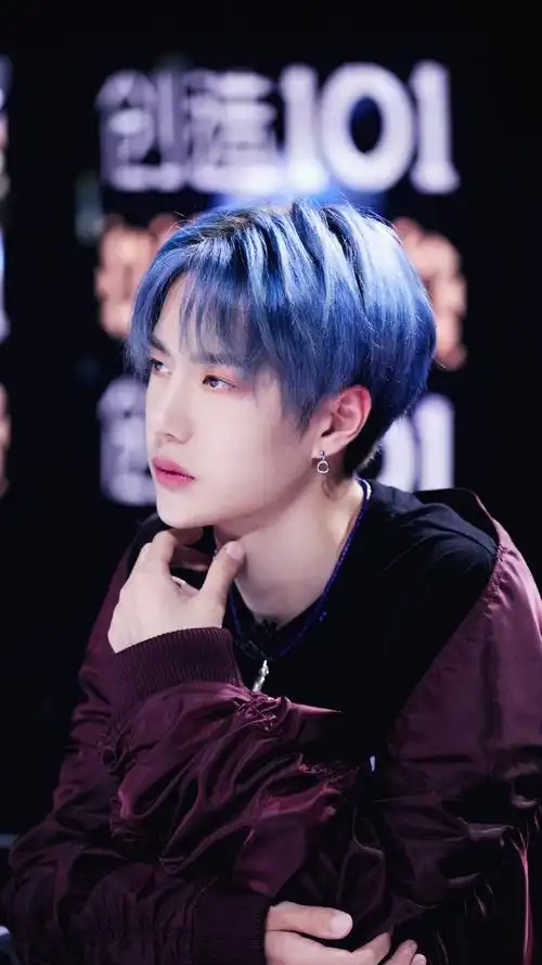 记第一次染发灰蓝色