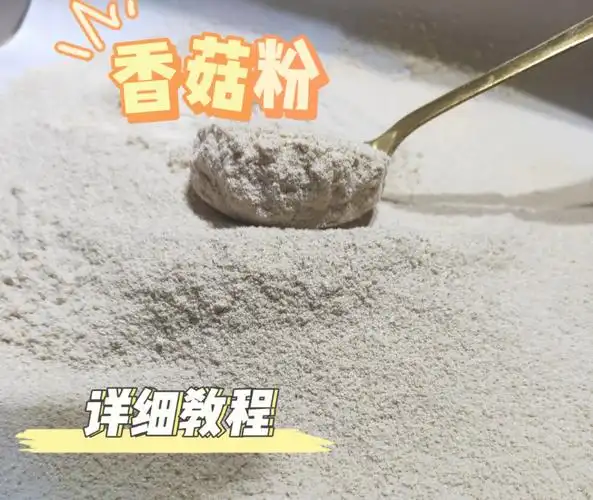 香菇粉教程