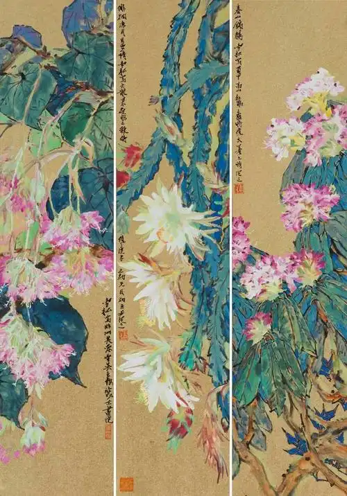 找寻自然界最本真的美李雪松的现代重彩花鸟画