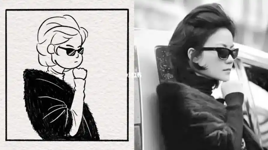 q版头像练习王菲9