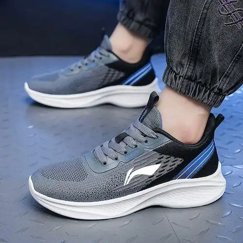 网鞋男跑步鞋休闲鞋夏季运动鞋子男士网面透气鞋百搭休闲轻便软底