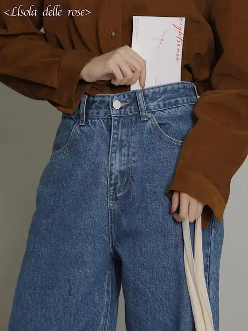 本期必入单品 水洗蓝牛仔裤!颜色绝了!