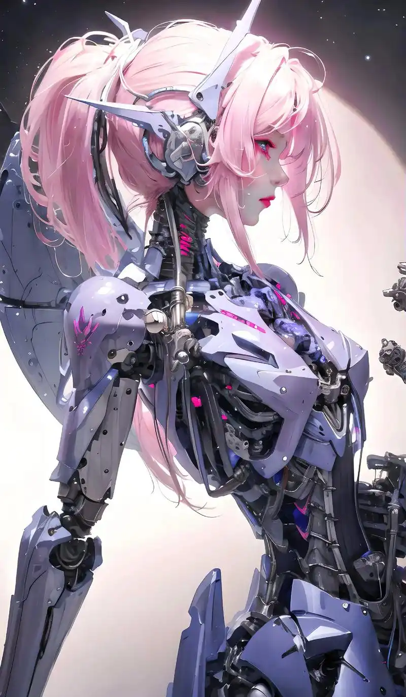 ai绘画 #艺术在抖音 #血肉苦弱机械飞升 #美少女战士 #机械姬