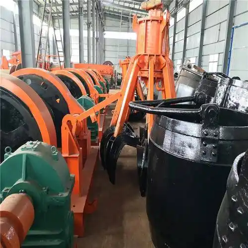 6米中心抓岩机矿用中心回转抓岩机