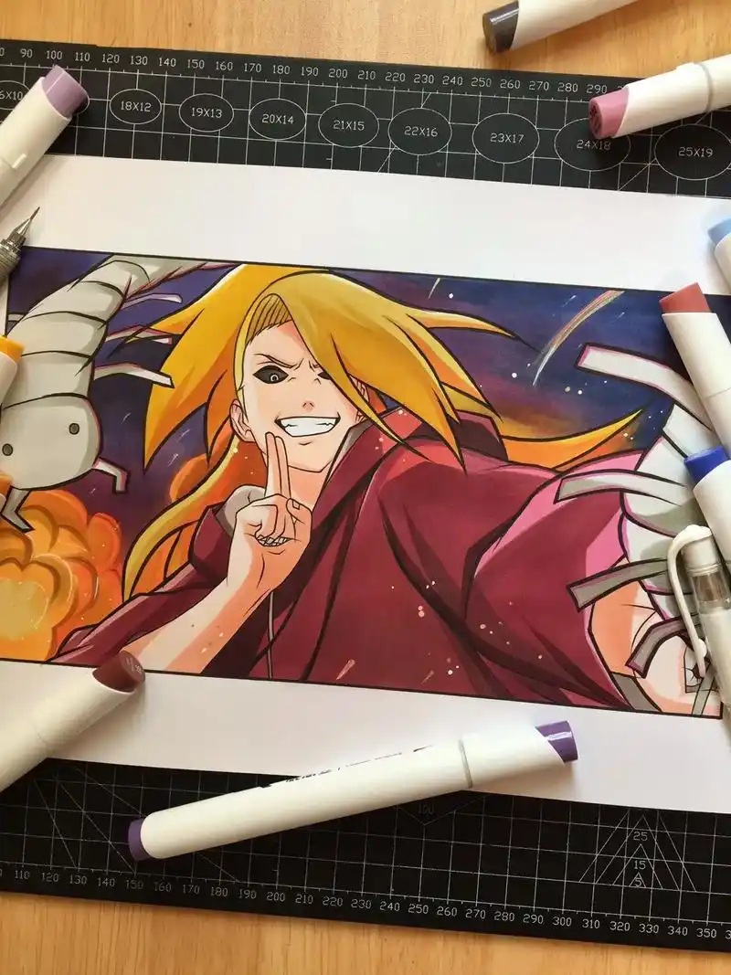 艺术即是爆炸!99  #迪达拉秽土转生 #威思立 - 抖音