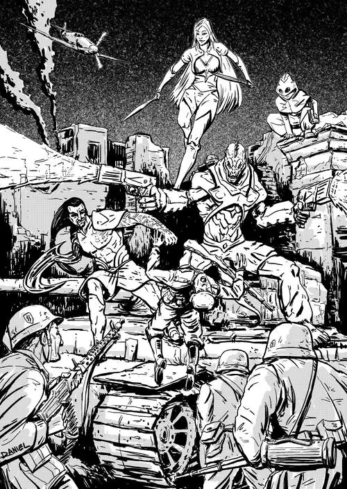 战争年|动漫|短篇/格漫|daniel李_原创作品-站酷zcool