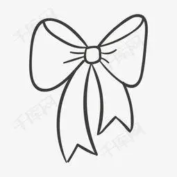 蝴蝶结简笔画 蝴蝶结简笔画图片大全