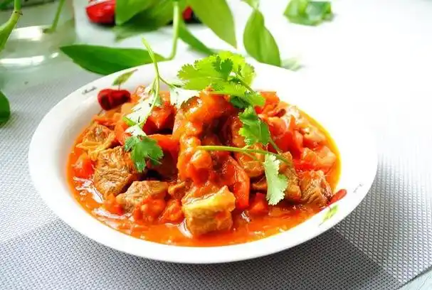 番茄炖牛腩的制作方法