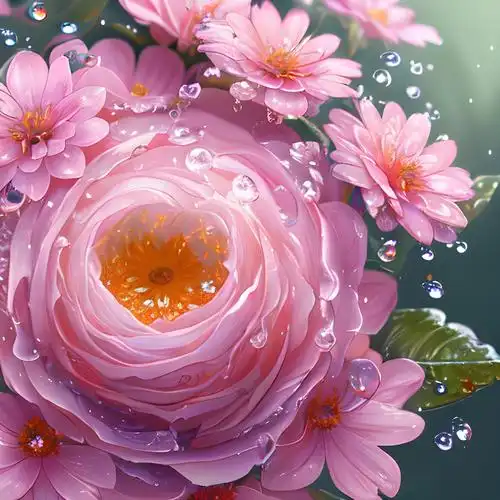 朝露繁花头像图片