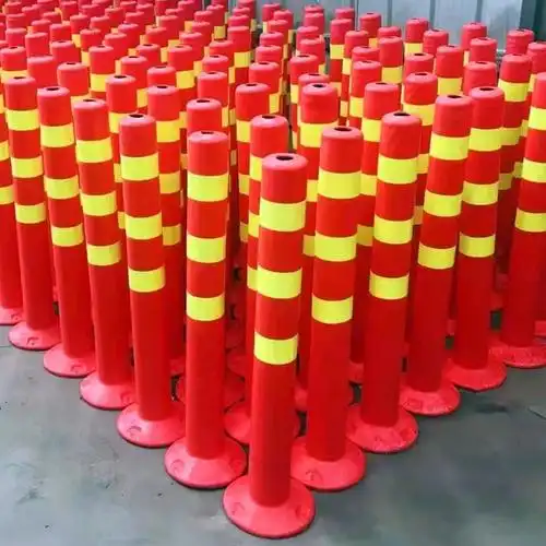 交通安全防护器材反光弹性警示柱反光柱弹力柱反光标志防撞柱导