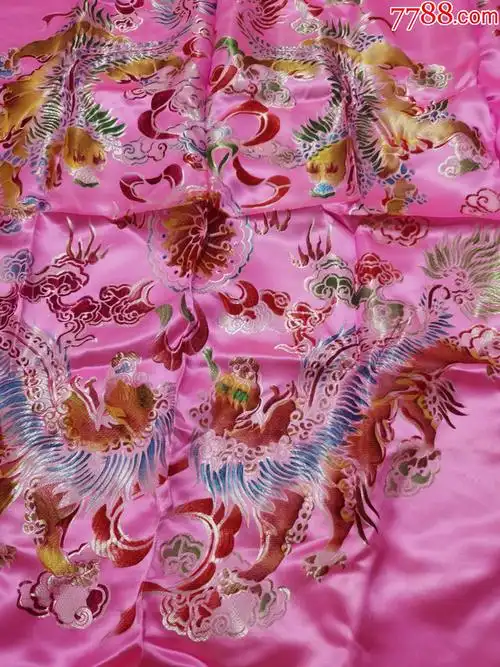 杭州丝绸被面全新未使用实物更好看