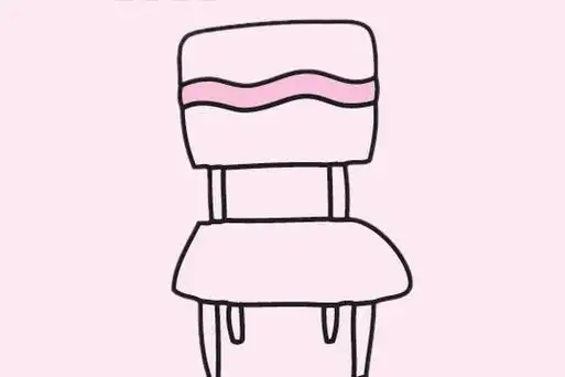 椅子简笔画图片