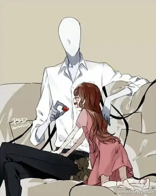 psd大佬slenderman瘦长鬼影瘦叔暖